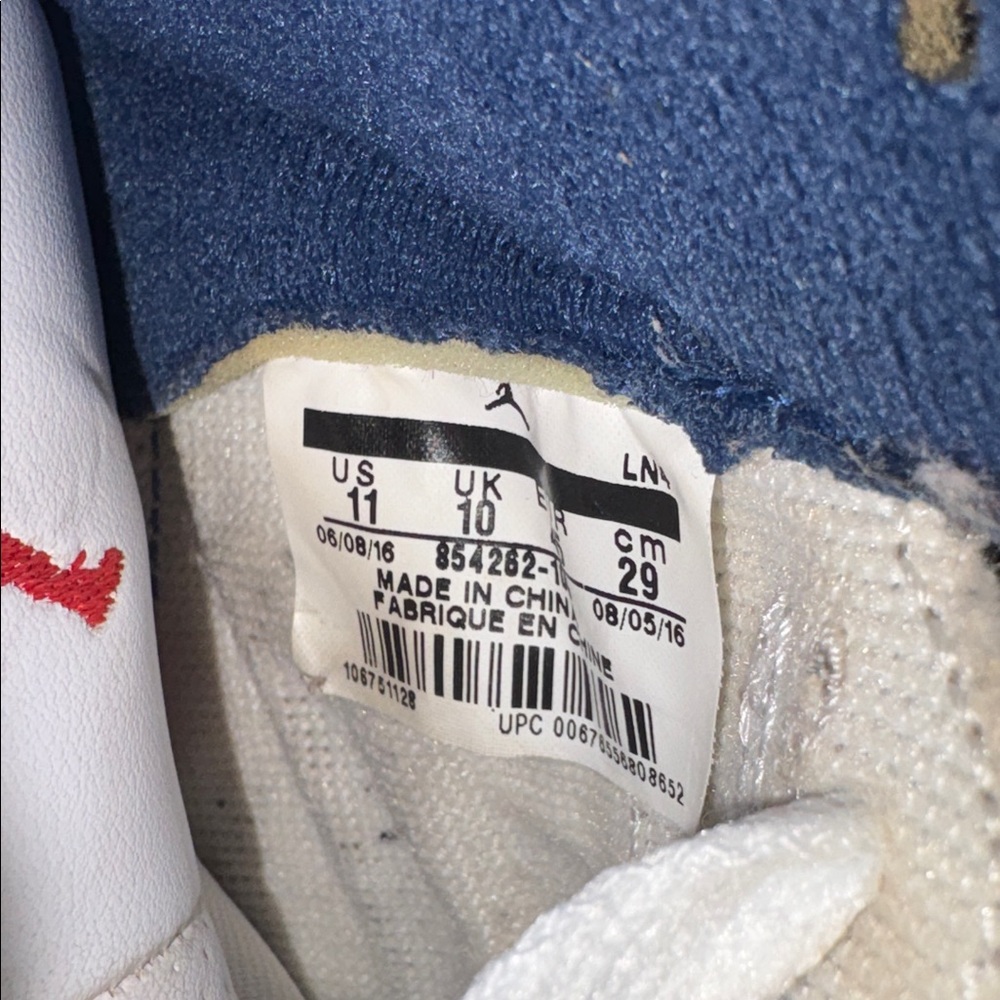 Air Jordan 3 Retro White Sneakers - Picture 10 of 11